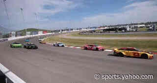 Multiple Chase racers collide at Gateway in Stage 3 restart
