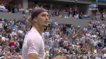 Zverev doesn't realise he has won US Open