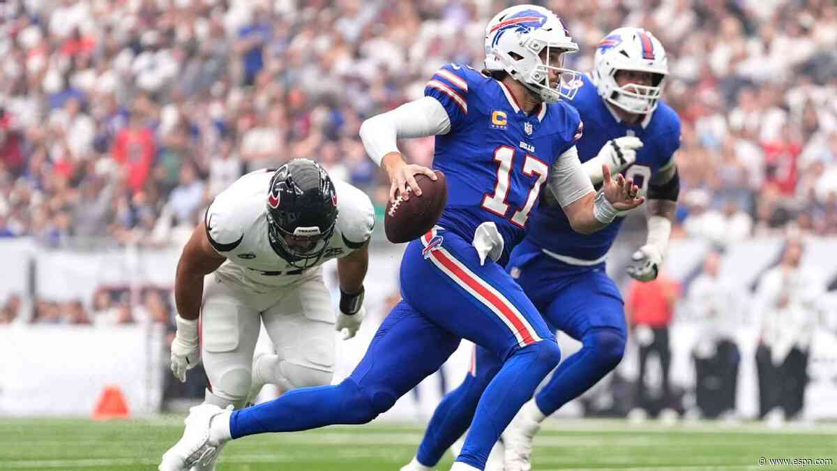 What to know from Sunday's Week 1 games -- starting with the Bills dismantling the Texans' defense