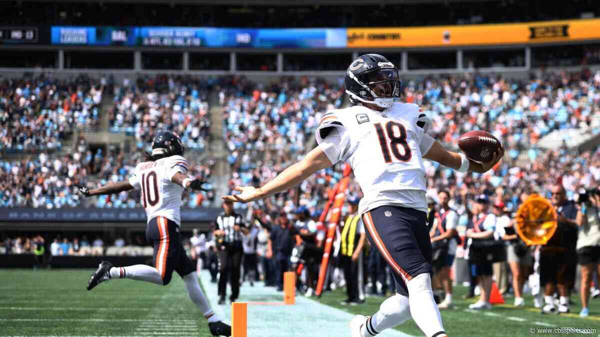 Bears' wild win over Panthers ends with final score that's never happened before in NFL history