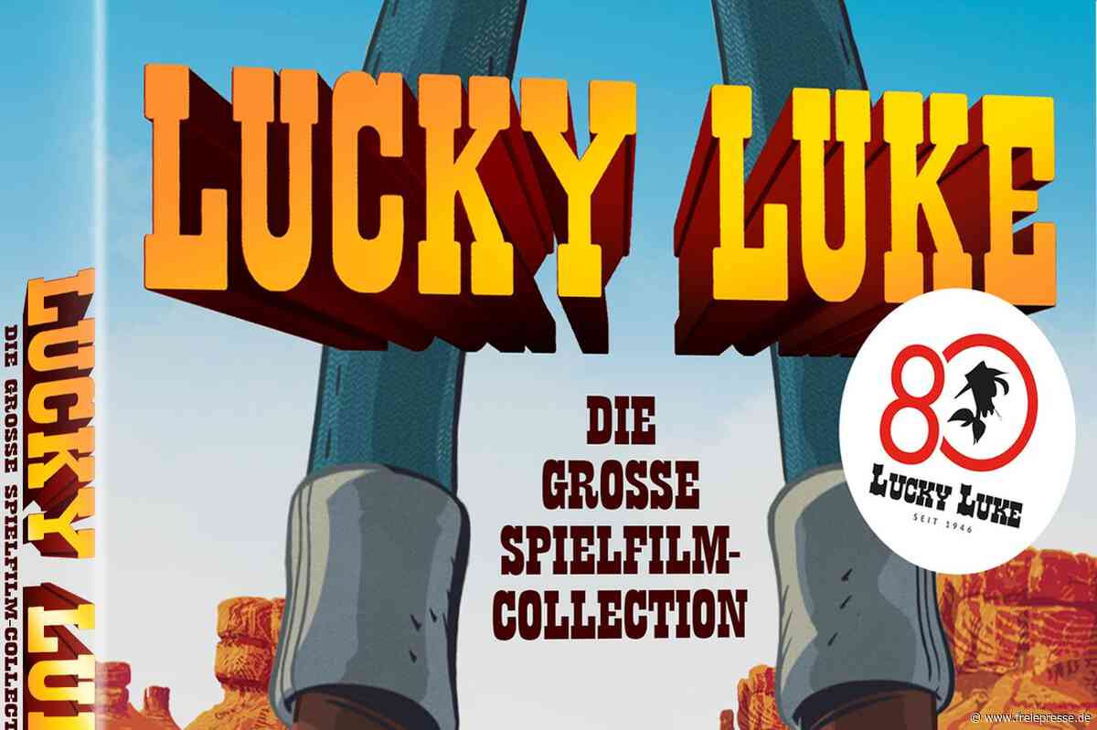 Gewinne eine Blu-ray von "Lucky Luke - Die große Spielfilm-Collection"