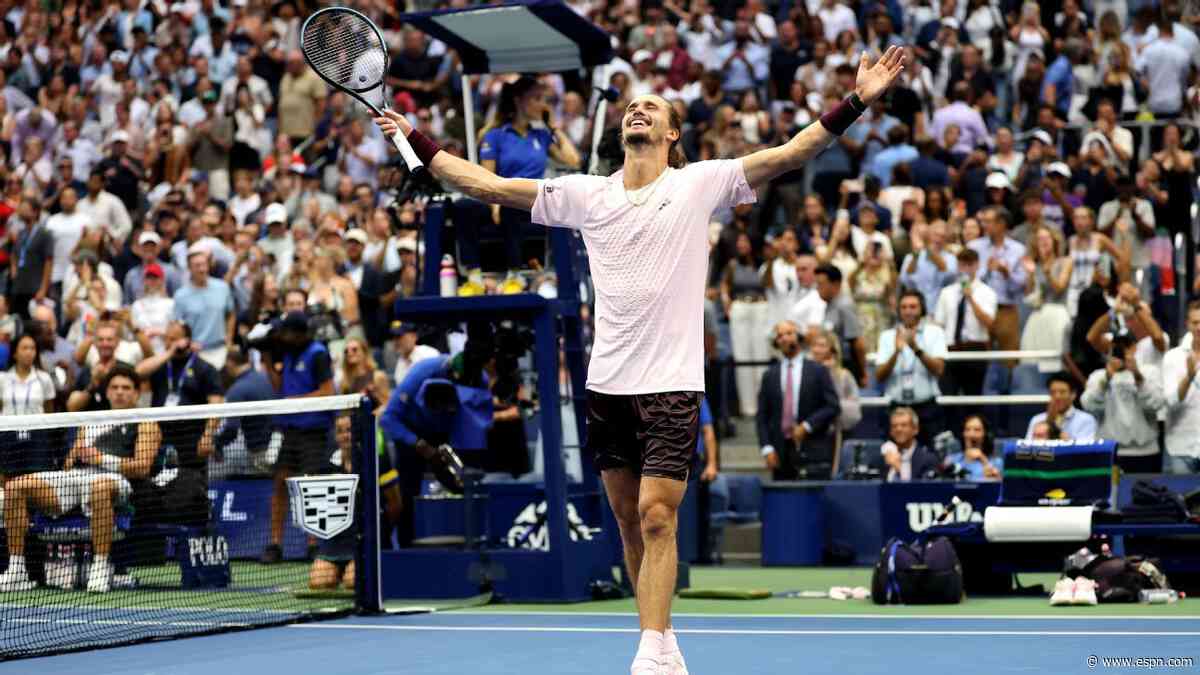 Zverev dashes American hopes, beats Shelton in US Open final for 2nd major