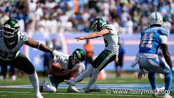 New York Jets left red-faced over 'worst kick in NFL history' as embarrassing attempt goes viral