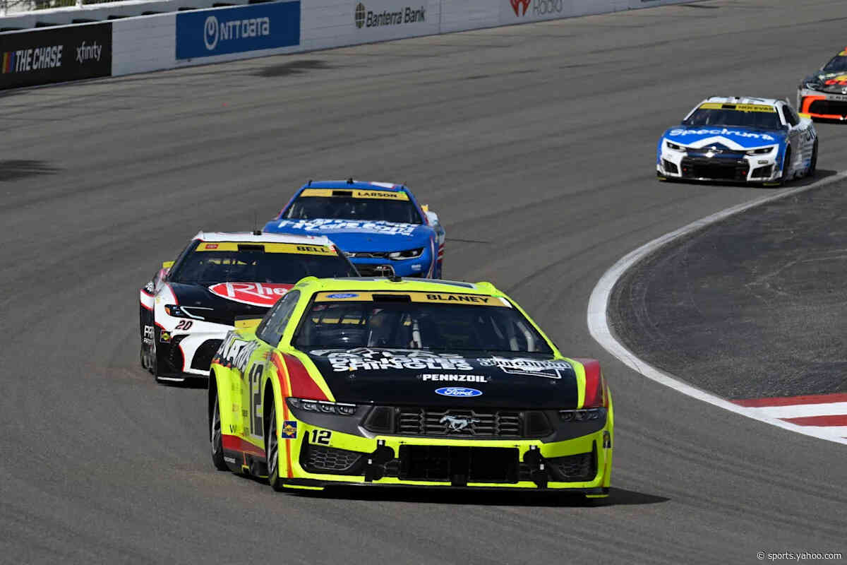 NASCAR at Gateway: Ryan Blaney Crashes With Blown Brake Rotor