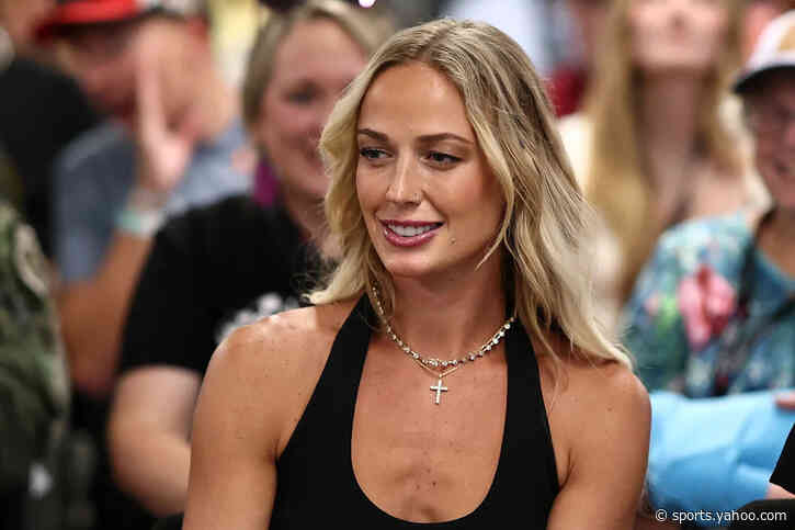 Sophie Cunningham meets NASCAR drivers, Michael Jordan, Jeff Gordon at Cup race