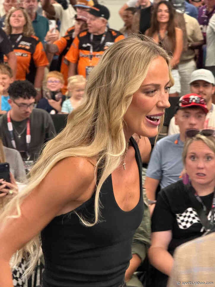WNBA Star Sophie Cunningham Shines at NASCAR’s St. Louis Race