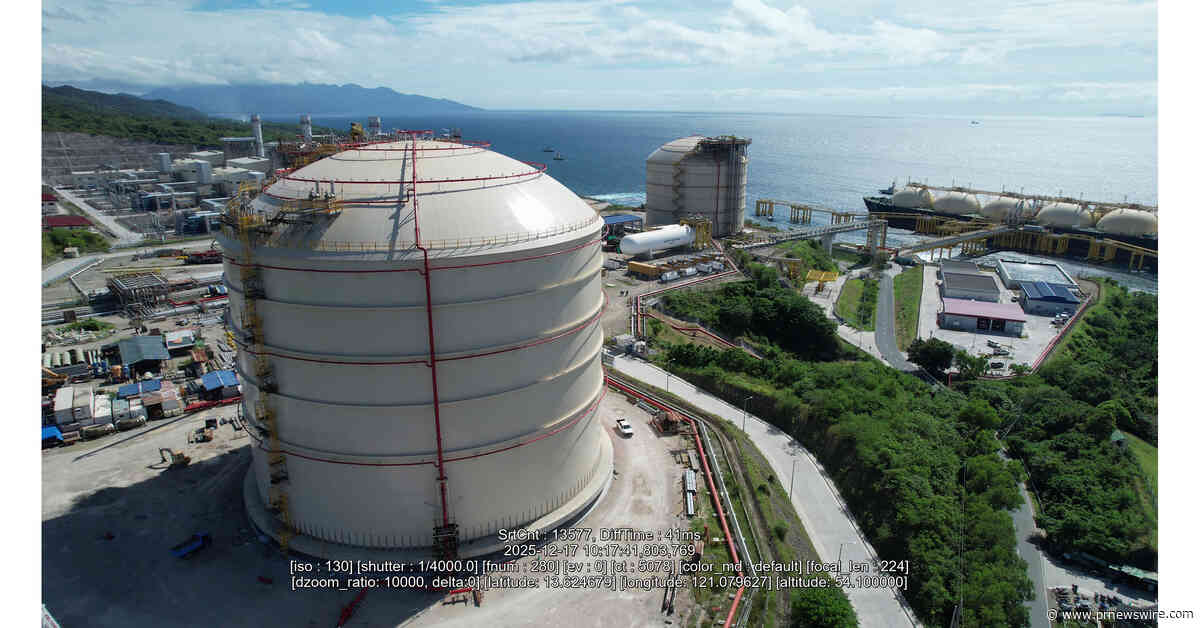 CB&amp;I AND AG&amp;P INDUSTRIAL ACHIEVE FIRST-OF-ITS-KIND MILESTONE WITH ALL-STEEL FULL CONTAINMENT LNG TANKS IN THE PHILIPPINES