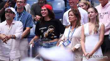Rodman goes from soccer game to US Open final to watch Shelton