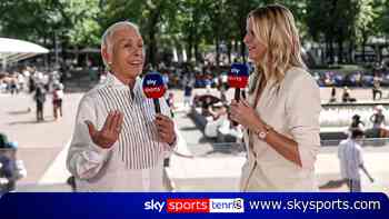 Martina Navratilova answers questions from the British fans