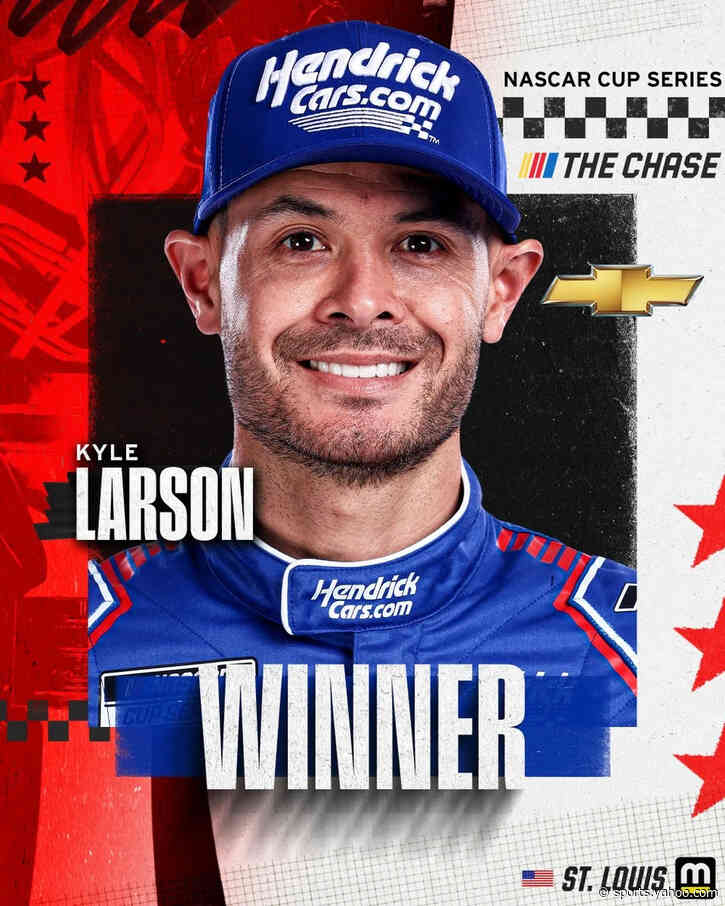 Kyle Larson wins mad Gateway Cup race after 18 cautions, two red flags, and double overtime