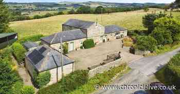 Inside a Northumberland barn conversion with 'amazing' panoramic views for sale at £625,000