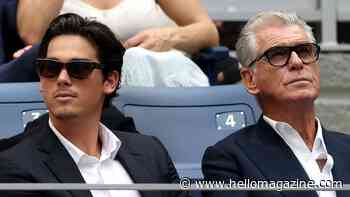 Pierce Brosnan's youngest son gives his dad a run for his money in matching outfits