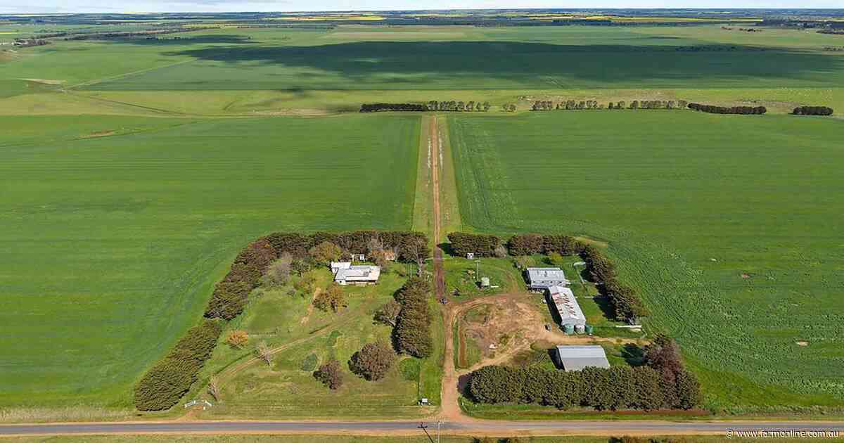 Rare cropping opportunity with 903ha Grampians property off to auction