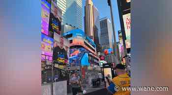 'I'm the star': Two locals with Down Syndrome featured on Times Square jumbotron