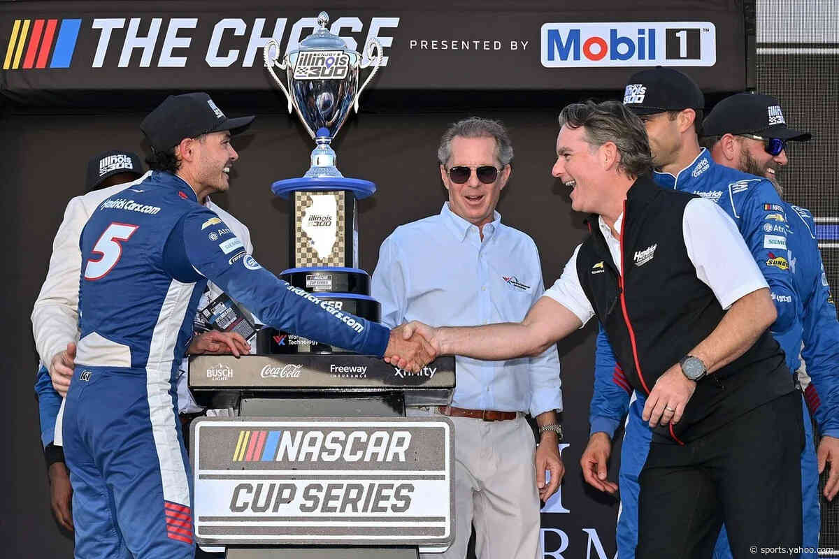 Kyle Larson's winless drought was a bigger deal to you than him