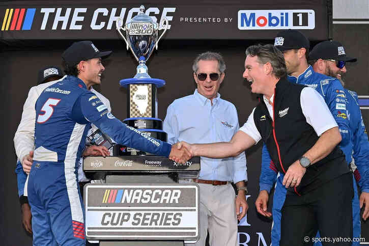 Kyle Larson's winless drought was a bigger deal to you than him