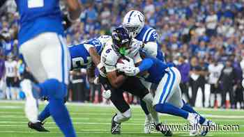Baltimore Ravens lose promising rookie for several weeks in brutal injury blow just one week into NFL season
