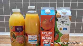 I tried orange juice from M&S, Tesco and Sainsbury's - the winner was a surprise