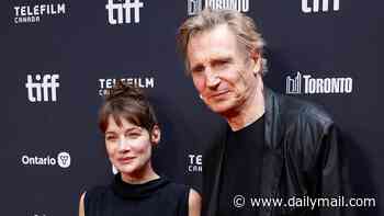 Liam Neeson, 74, sparks dating rumors after holding hands with younger co-star at TIFF screening