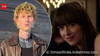 Dakota Johnson and Machine Gun Kelly spotted at Taylor Swift’s NYC place