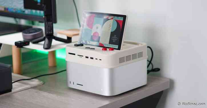This unique retro dock adds a flip-up display, Thunderbolt 5, & 8TB storage to your Mac [Video]