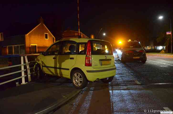 Automobilist aangehouden na botsing met Van Stolbergbrug in Veendam