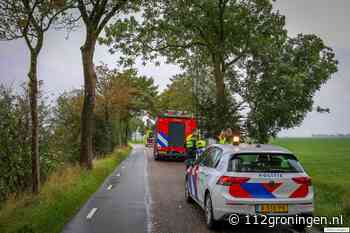 Fietser belandt in sloot bij Noordhorn
