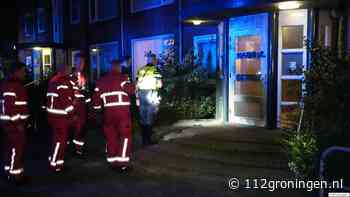 Mogelijke explosie bij portiekflat Snelliusstraat Groningen