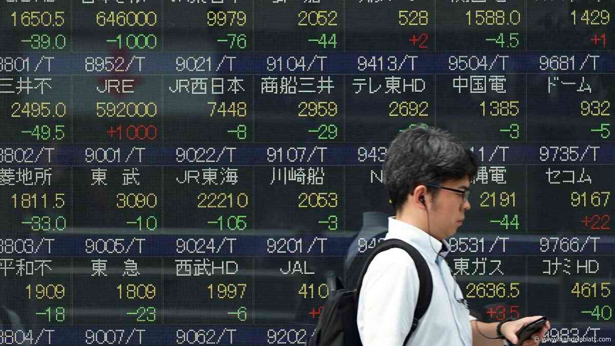 Märkte Asien: Ölpreis-Anstieg und Zinsangst belasten Börsen in Asien