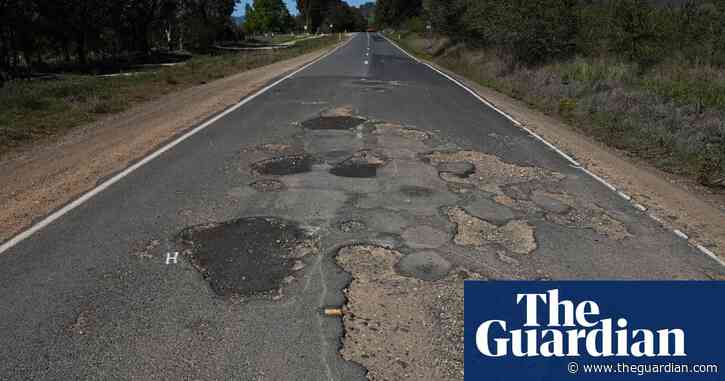 Motorcyclist’s death reignites debate over potholes on Victoria’s ‘deteriorating’ roads