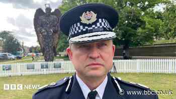 Why is a chief constable retiring for one month?