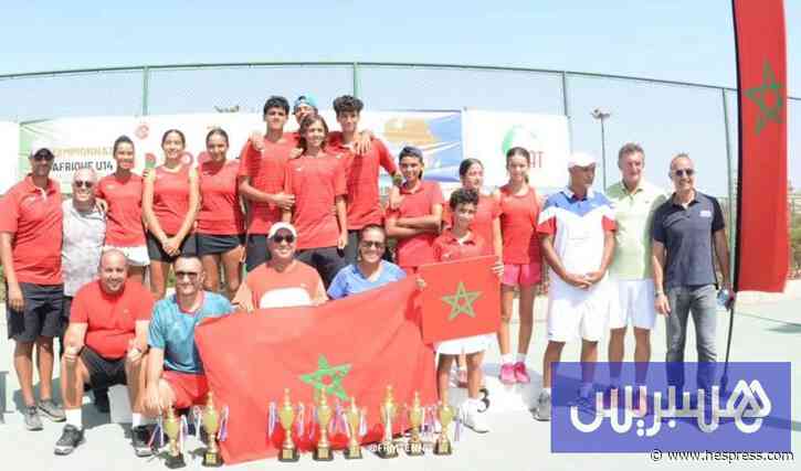 التنس المغربي يتألق في بطولة إفريقيا