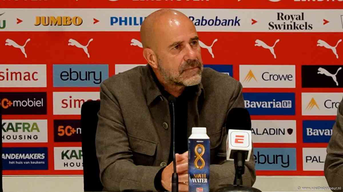 Kritische Bosz wijst pijnpunt bij PSV aan: 'Dat zal vaker tegen ons gaan gebeuren'