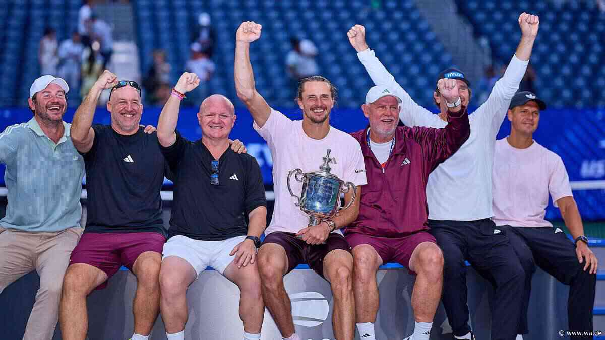 Alexander Zverev rührt seinen Vater live am Mikrofon zu Tränen