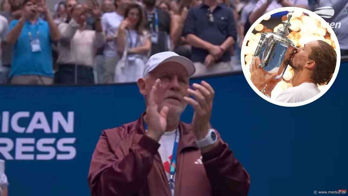 Alexander Zverev rührt seinen Vater live am Mikrofon zu Tränen