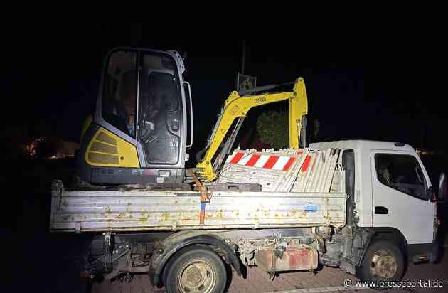 POL-OF: 50 km/h, aber kein bisschen sicher: LKW-Kontrolle deckte mehrere Verstöße auf