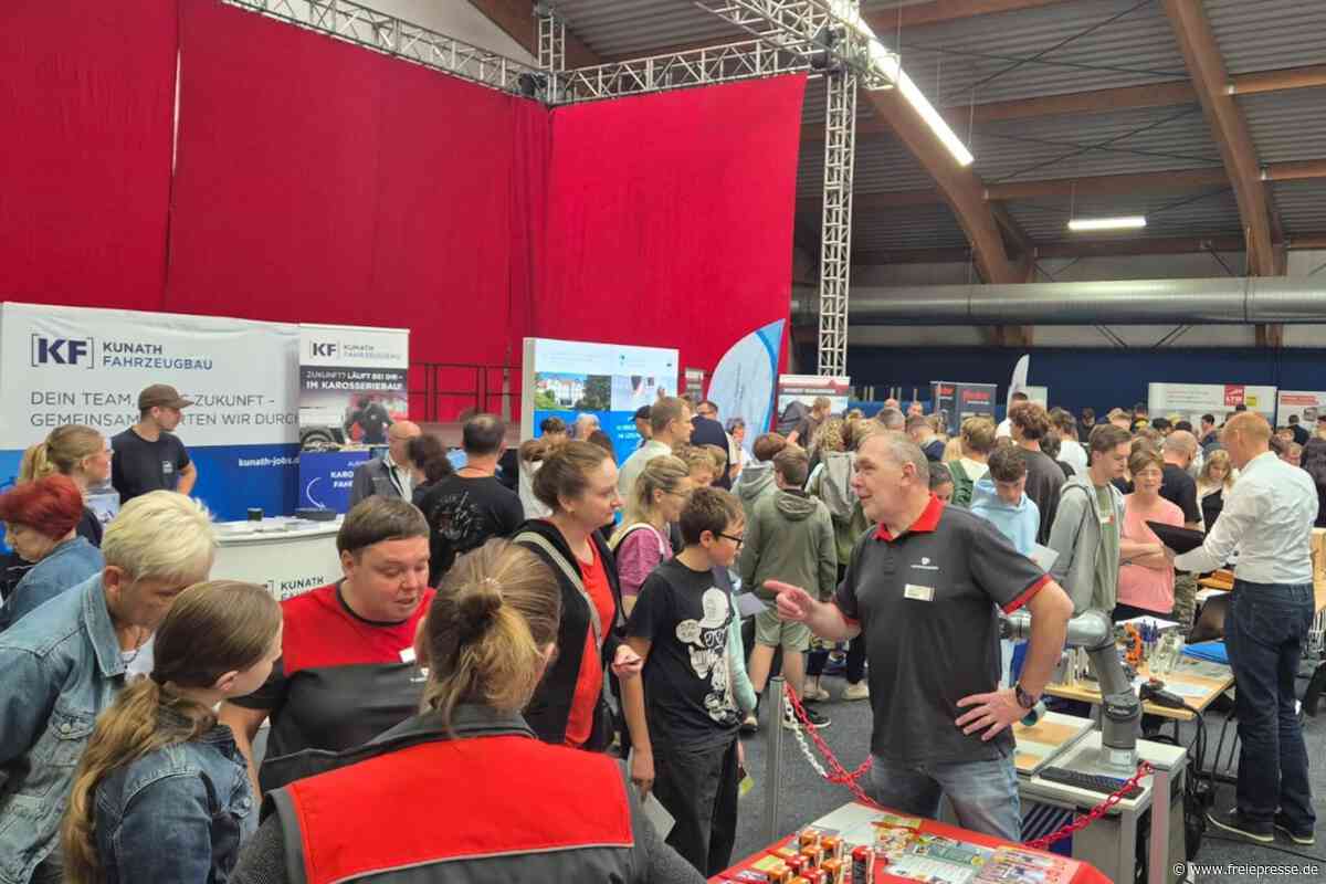 Ausbildungsmesse in Döbeln: 2300 Besucher beim Finale von „Schule macht Betrieb“
