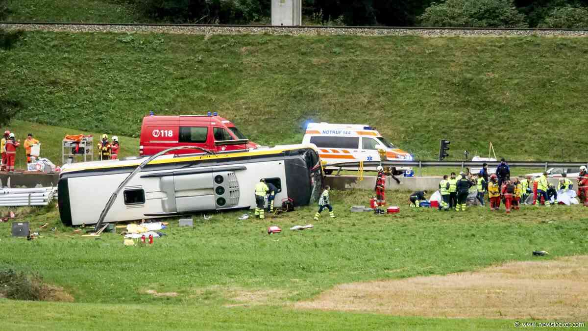 Vier betrokkenen busongeluk Zwitserland keerden zondag terug