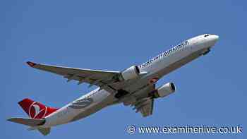 Terrifying moment Turkish Airlines flight 'starts to plummet' leaving passengers screaming