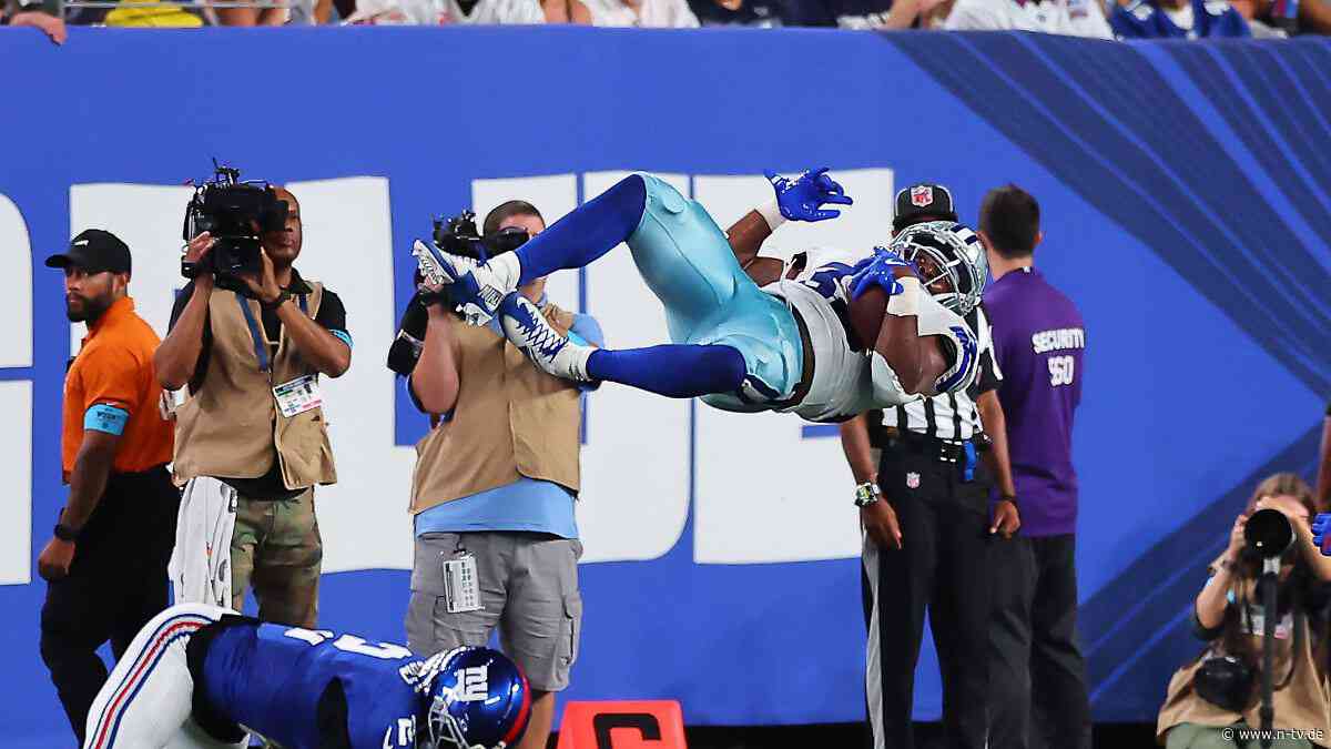 Dumme Strafe für Cowboys: Giants verpassen Dallas eine "Lektion in Demut"