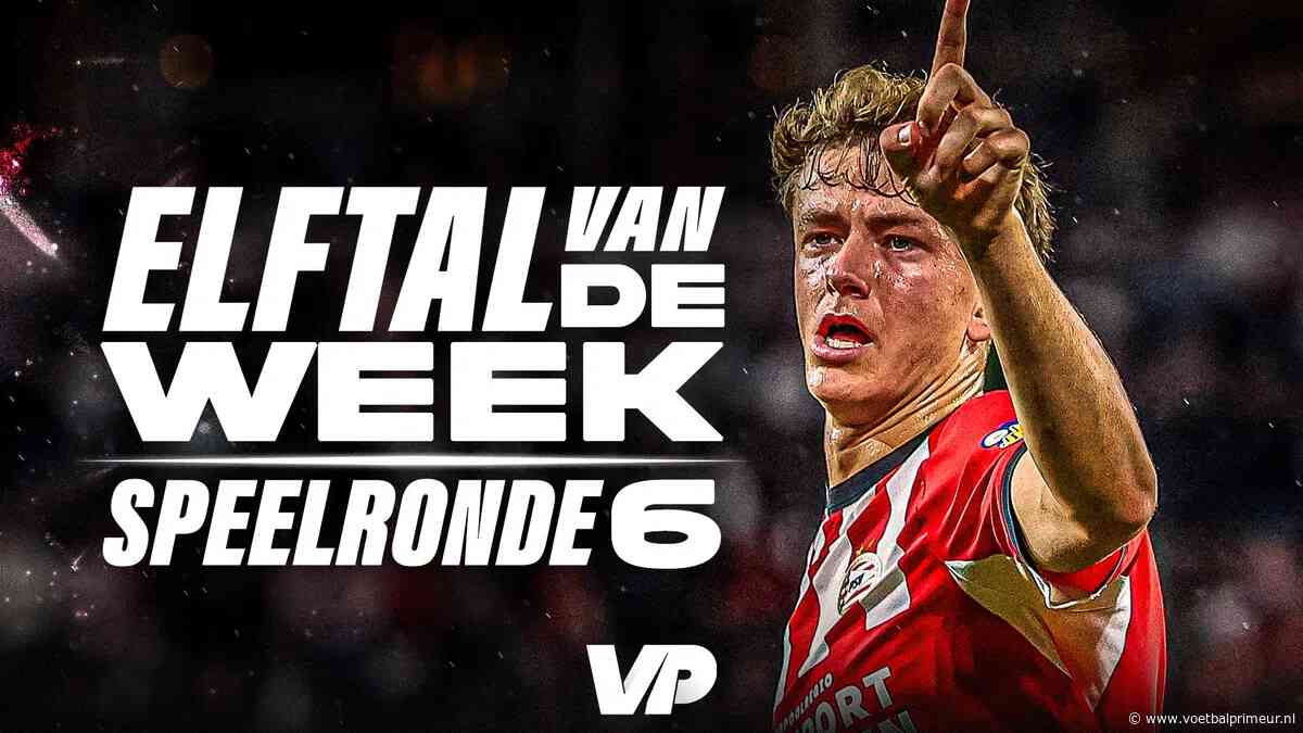 VP's Elftal van de Week: Mijnans grote man na hattrick, Feyenoorders blinken uit
