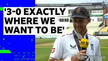 'We'll celebrate' - Root praises team for ignoring 'chaos' in series win