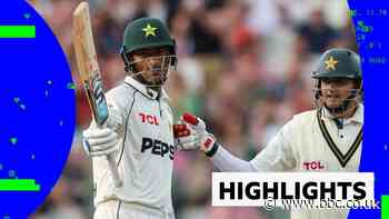 Razaullah steals the show as Pakistan fight back to frustrate England