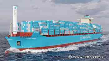 Shipping giant to install 35-metre sail on cargo vessel to cut fuel bill
