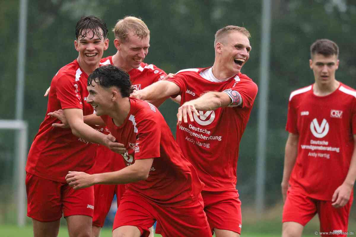 Fußball-Sachsenklasse: Oberlungwitz schafft nach frühem Rückstand die Wende
