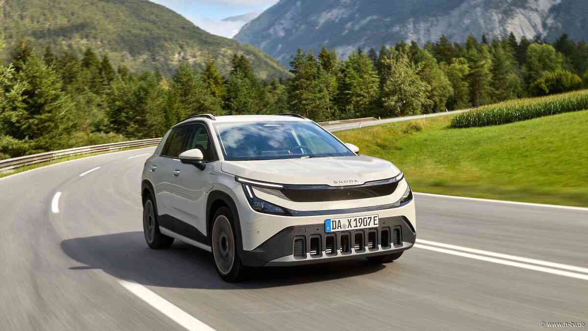 So geht Kleinwagen : Der E-Einsteiger Škoda Epiq ist handlich, preiswert, praktisch und adrett 