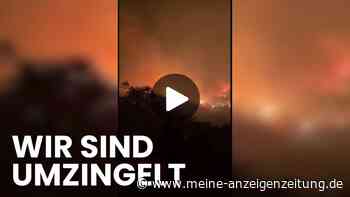 Waldbrand in Kroatien: Video zeigt Flammen auf Ferieninsel Brač
