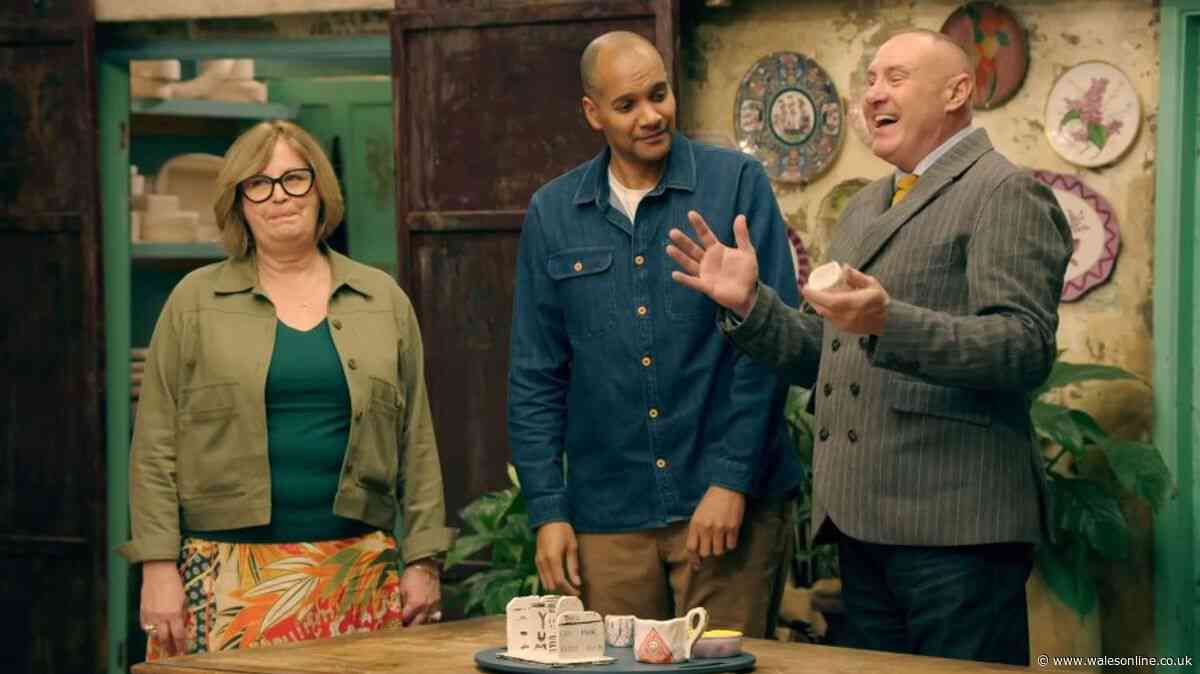 Celebrity Pottery Throw Down judge supported by fans after fighting back tears