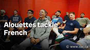 How learning French is helping Montreal Alouettes players bond as a team
