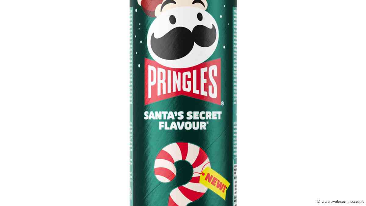 Pringles launches new mystery flavour for Christmas 2026